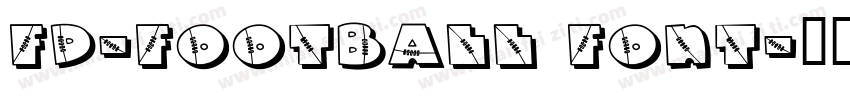 FD-Football Font字体转换